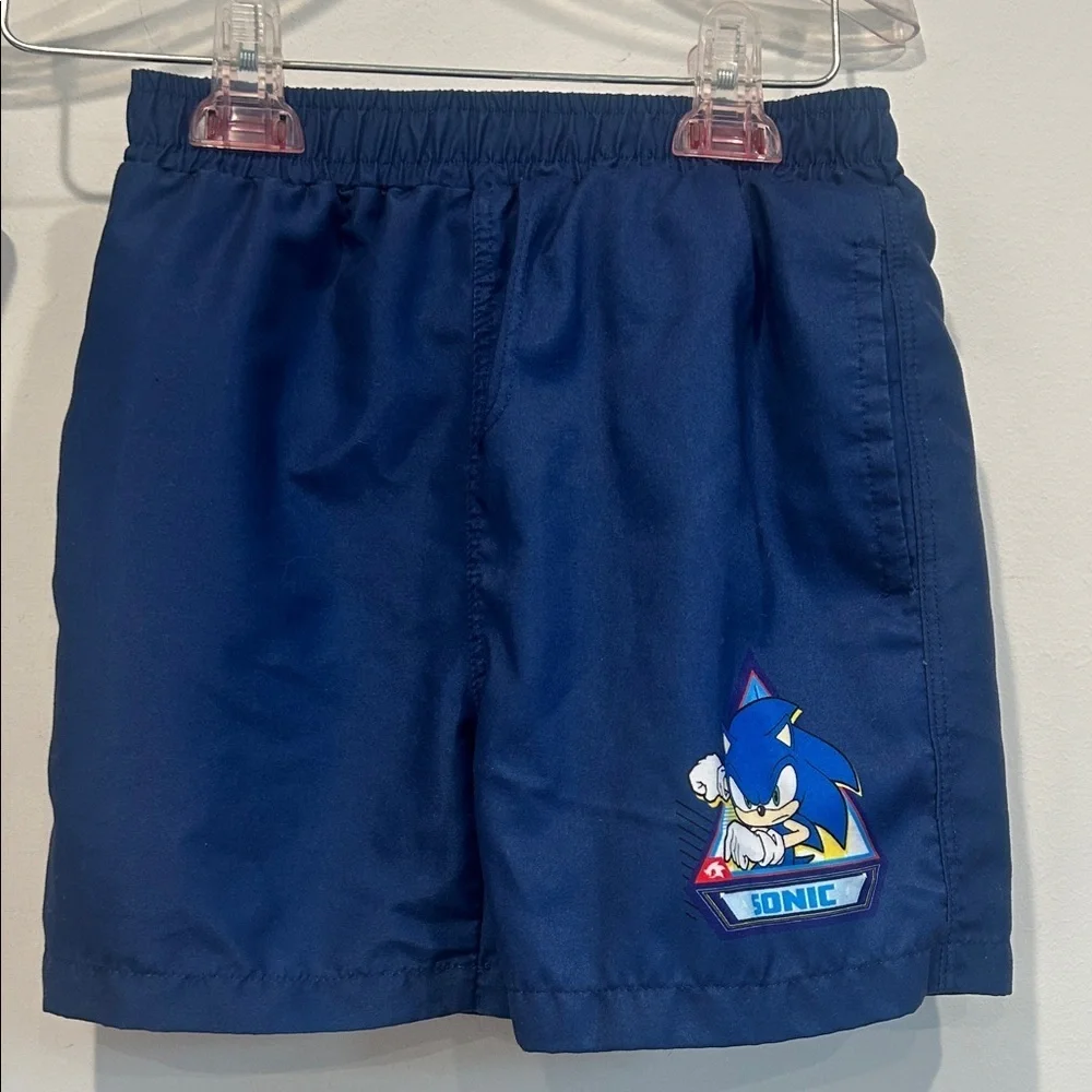 Sonic Kids Swim Rashguard Swim Set - Blue boys size 7/8
